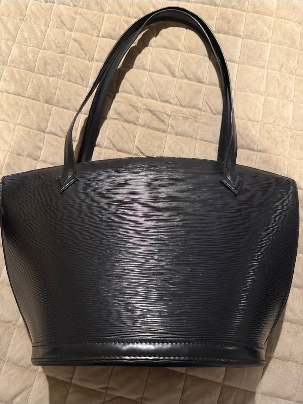 Louis Vuitton Black Epi Leather Tote - Picture 3 of 9